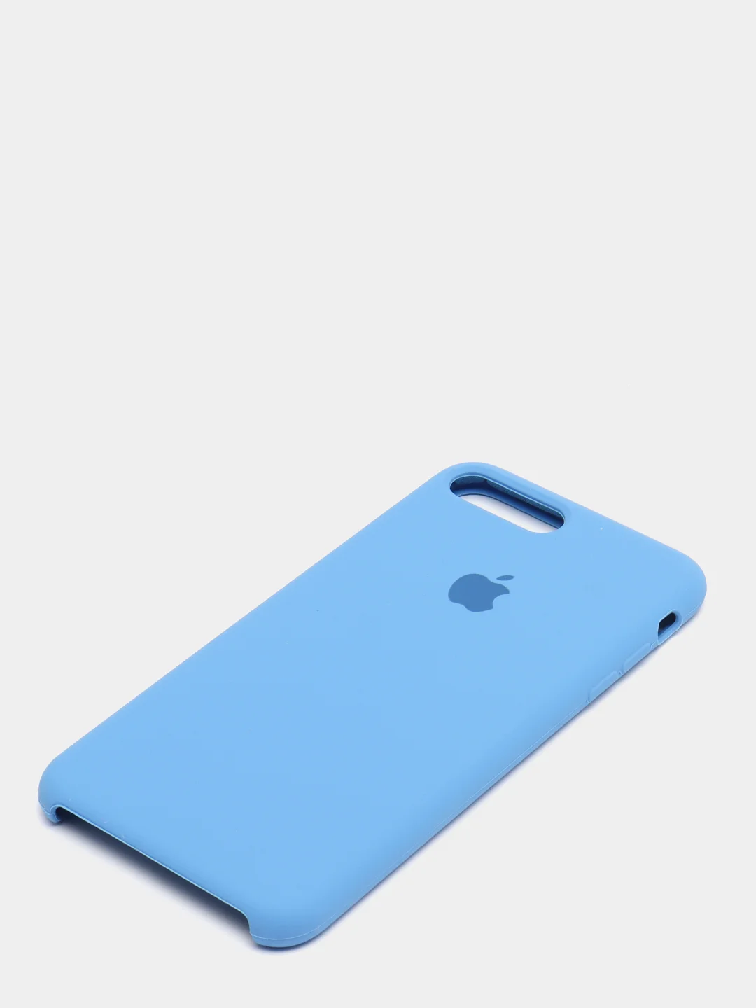 Голубой силиконовый чехол для iPhone 7/8 Plus