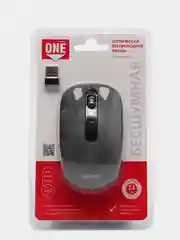 Угольный мышь Smartbuy ONE 262AG, беззвучная, беспроводная