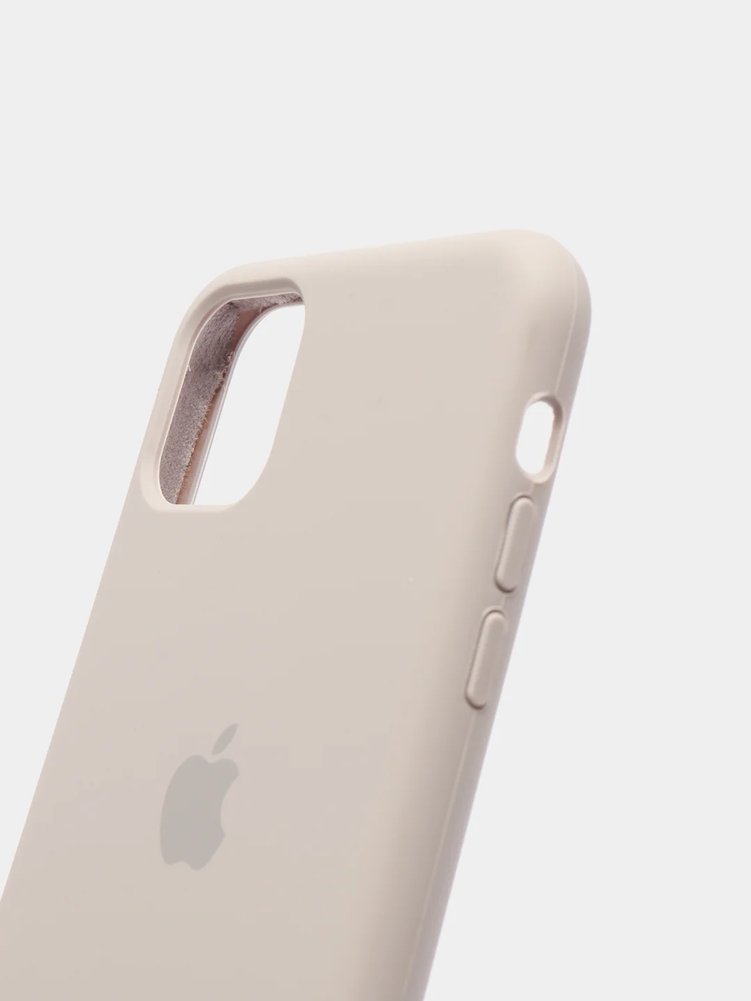 Светло-бежевый чехол для iPhone 11 Pro Max, силиконовый