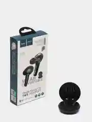 Черный беспроводные Bluetooth-наушники вкладыши с микрофоном, ES55