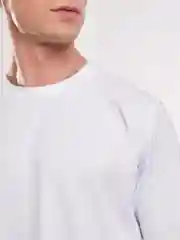 Белый лонгслив мужской, базовый BEJAMPER