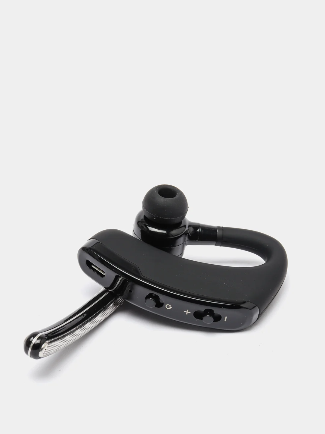 Черный bluetooth-гарнитура с микрофоном, моно, беспроводная, Hoco E15
