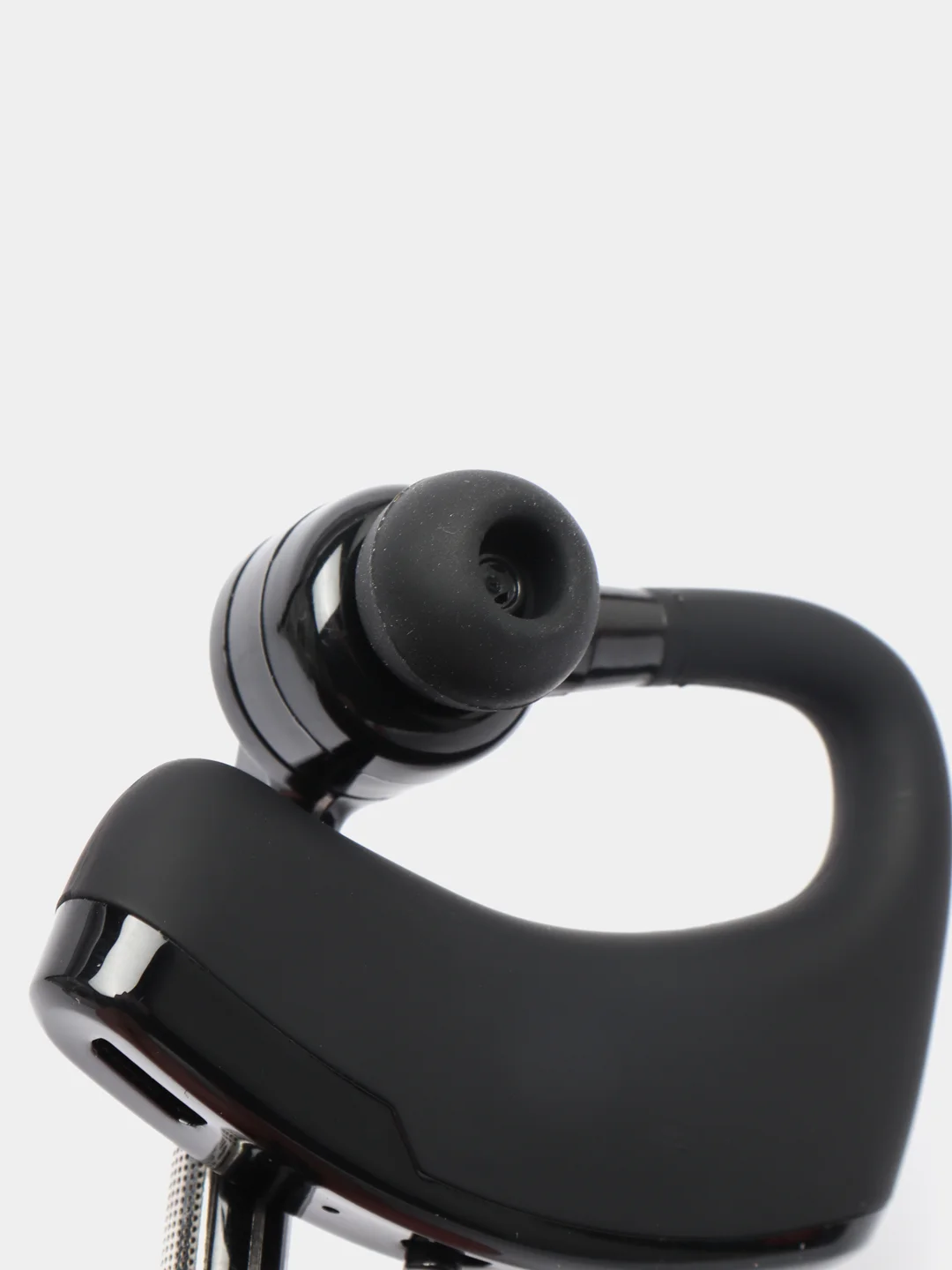 Черный bluetooth-гарнитура с микрофоном, моно, беспроводная, Hoco E15
