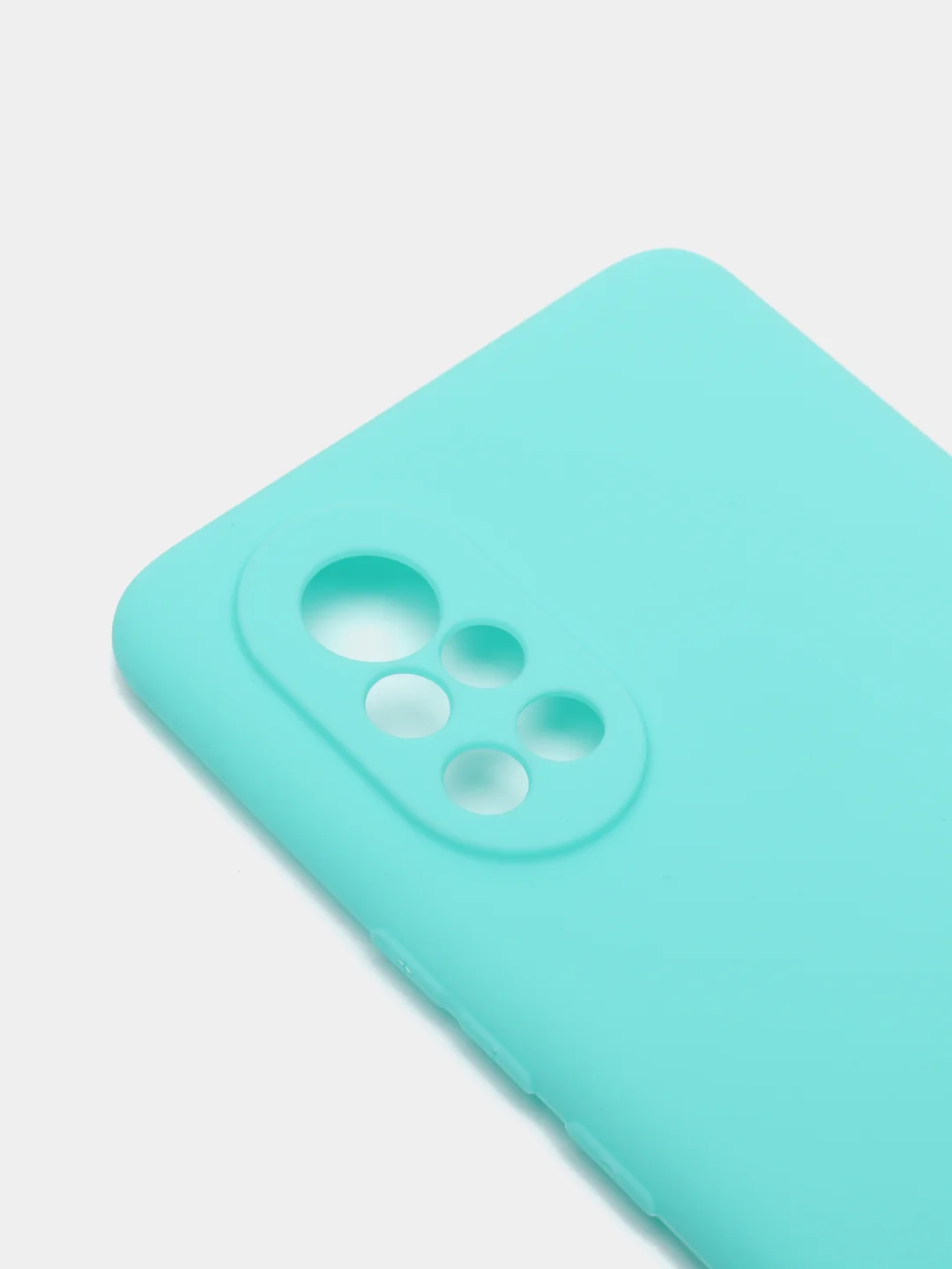 Бирюзовый чехол Huawei Nova 8, Хуавей Нова 8 силиконовый, матовый