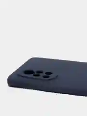 Темно-синий чехол Huawei Nova 8, Хуавей Нова 8 силиконовый, матовый