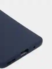 Темно-синий чехол Huawei Nova 8, Хуавей Нова 8 силиконовый, матовый
