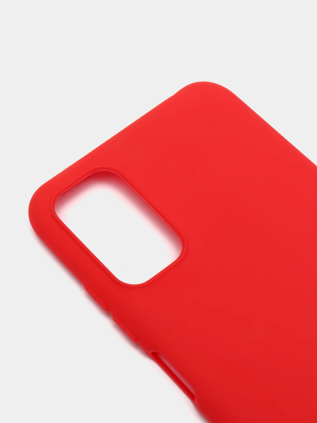 Красный чехол Xiaomi Redmi Note 10 5G, Сяоми Редми Нот 10 5G силиконовый цветной матовый