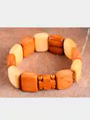 Браслет деревянный, массив бука