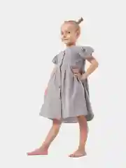 Оливковый платье для девочки из муслима