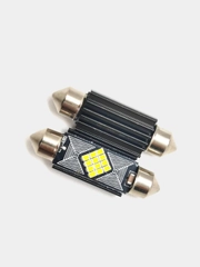 Автомобильные светодиодные LED огни, CANBUS C5W C10W лампы для салона и подцветки номера