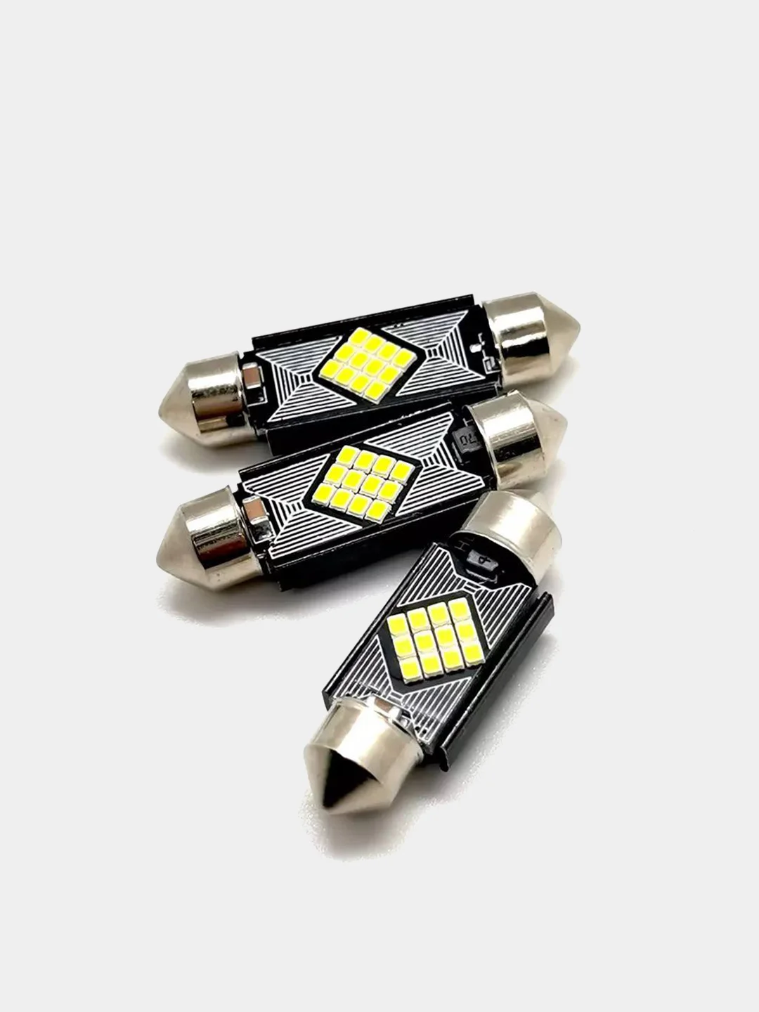 Автомобильные светодиодные LED огни, CANBUS C5W C10W лампы для салона и подцветки номера