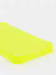 Лимонный чехол противоударный на iPhone 7, 8, 11, 12, 13, Pro, mini, Max, Plus, прозрачный