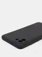 Черный чехол Samsung Galaxy A03, Самсунг Галакси А03 черный, силиконовый