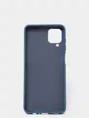 Индиго чехол Samsung Galaxy A12 / M12, Галакси А12, силиконовый Silicone Cover с закрытым низом
