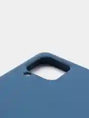 Индиго чехол Samsung Galaxy A12 / M12, Галакси А12, силиконовый Silicone Cover с закрытым низом