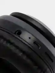 Черный беспроводные наушники Bluetooth, со светящимися ушками, детские