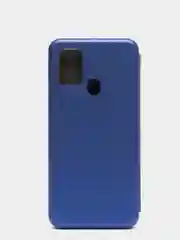 Синий чехол книжка Samsung M31 / Samsung M21