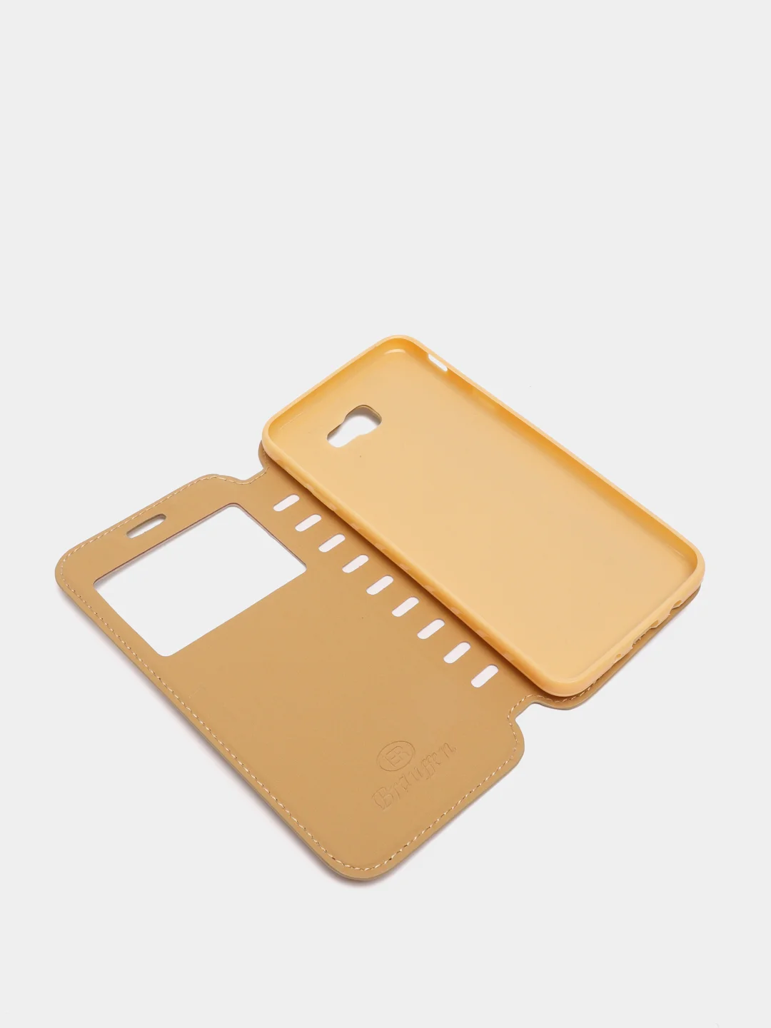 Золотой чехол-книжка  Samsung J5 prime