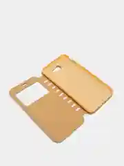 Золотой чехол-книжка  Samsung J5 prime