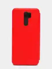 Красный чехол книжка Xiaomi Redmi 9