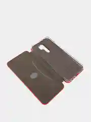 Красный чехол книжка Xiaomi Redmi 9