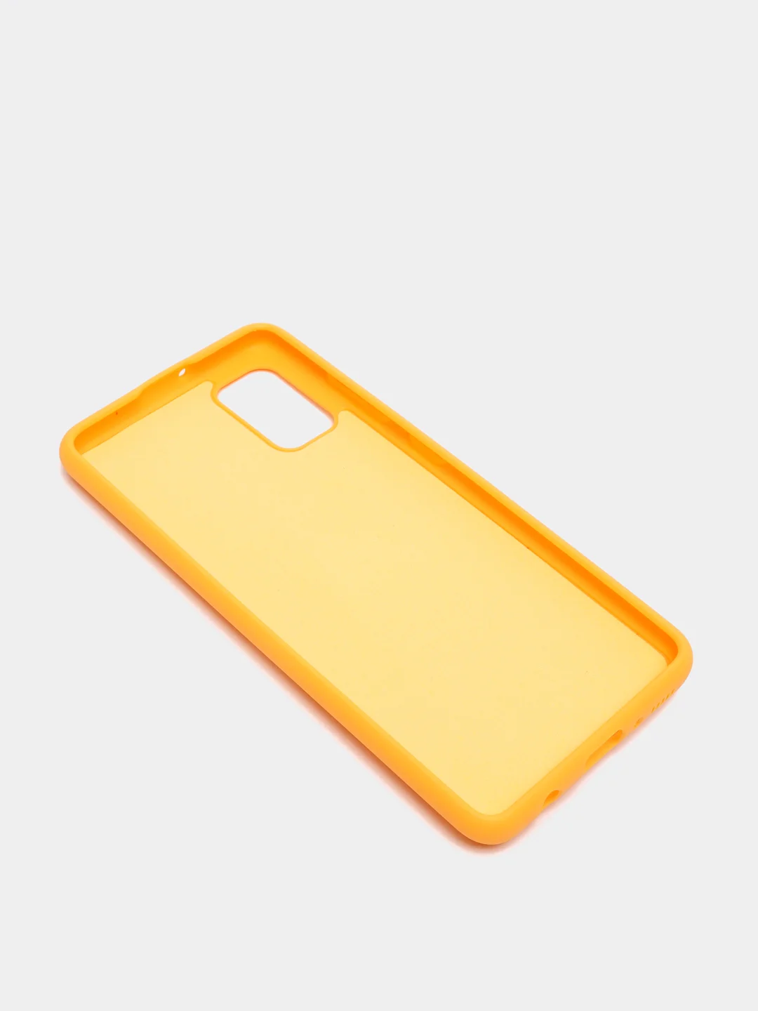 Желтый чехол с бархатом внутри для SAMSUNG A41
