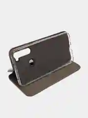Серый чехол-книжка Redmi Note 8
