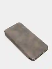 Серый чехол-книжка Redmi Note 8
