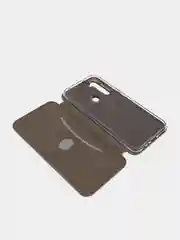 Серый чехол-книжка Redmi Note 8