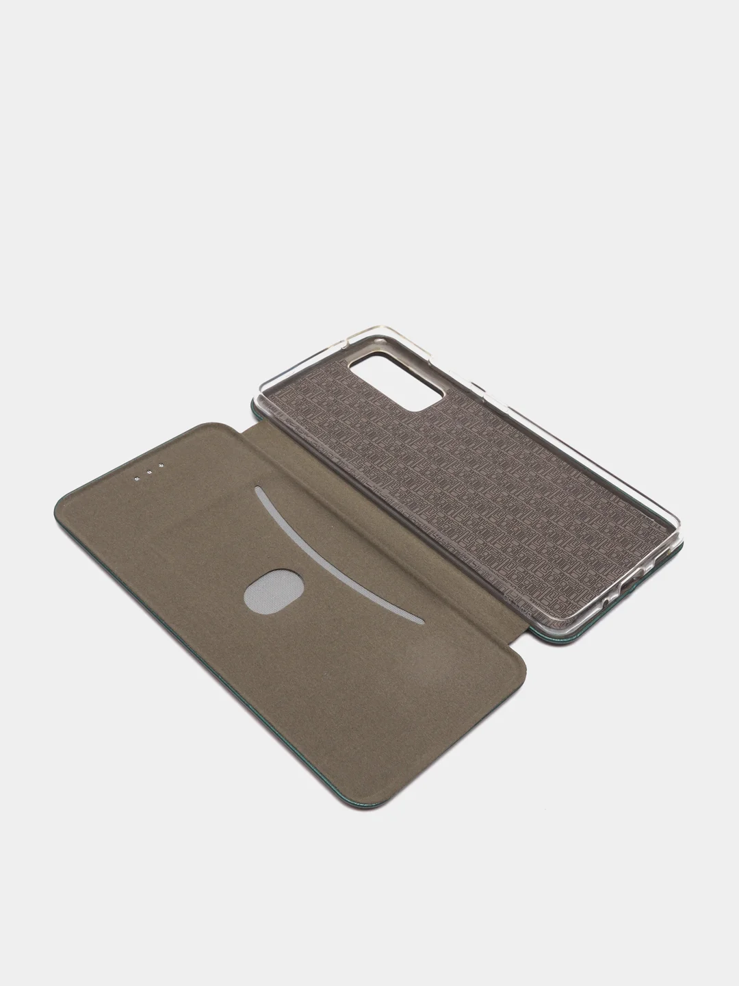 Зеленый чехол-книжка Samsung S20 FE