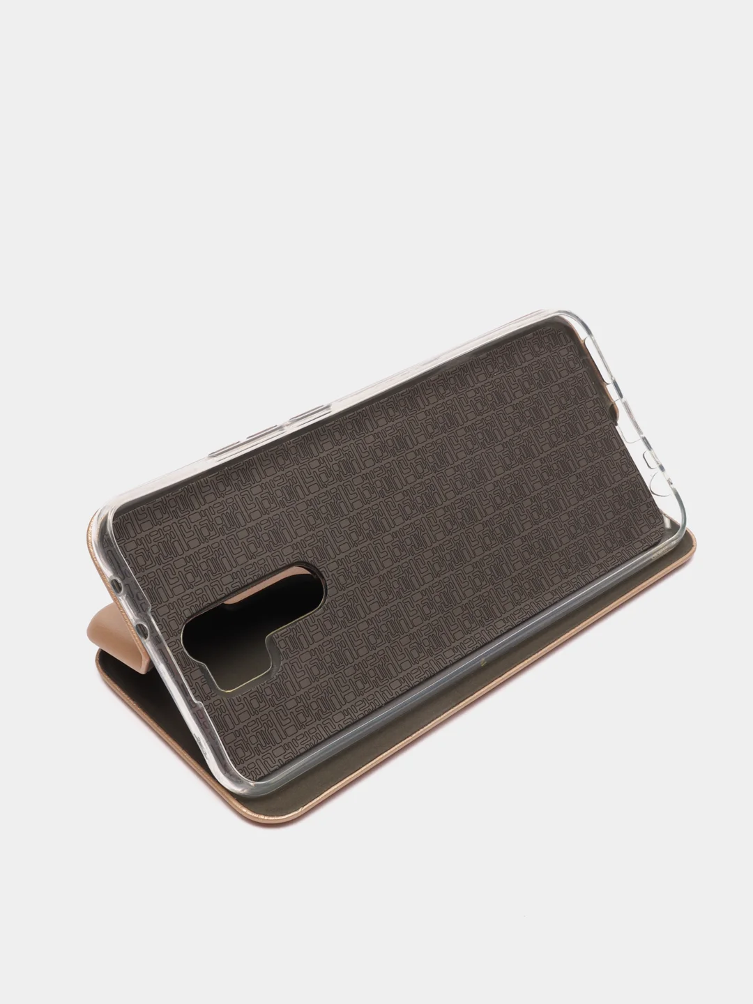 Золотой чехол книжка Xiaomi Redmi 9