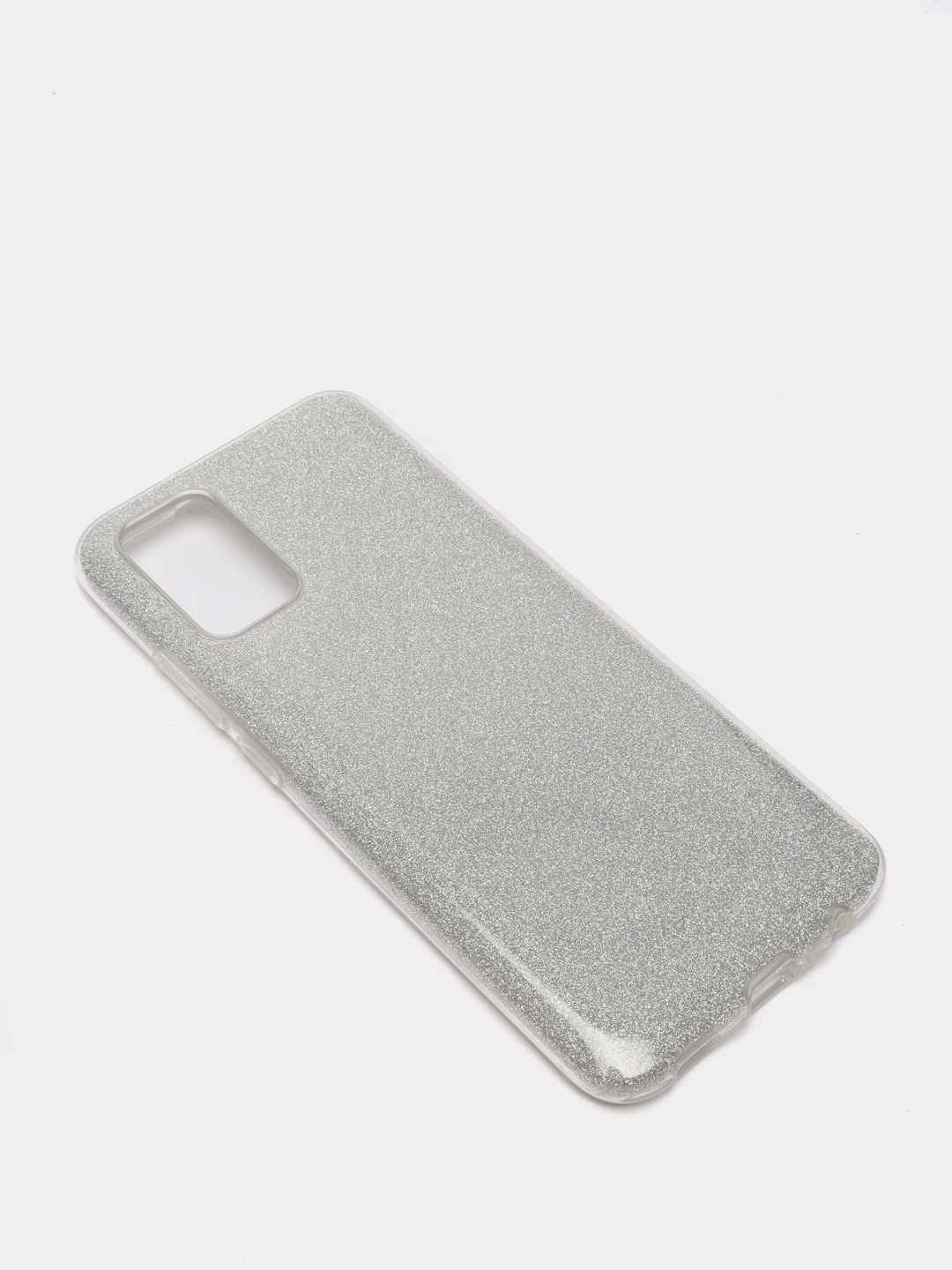 Серебряный чехол блестящий SAMSUNG A02S,M02S