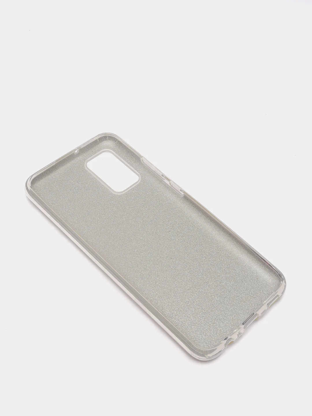 Серебряный чехол блестящий SAMSUNG A02S,M02S