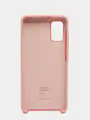 Желтый чехол с бархатом внутри для SAMSUNG A41