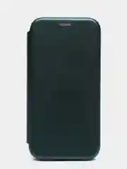 Зеленый чехол книжка Samsung A01