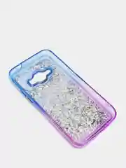 Сиреневый чехол XIAOMI POCO X5 PRO защитой камеры и карманом для пластиковой карты