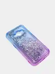 Сиреневый чехол XIAOMI POCO X5 PRO защитой камеры и карманом для пластиковой карты
