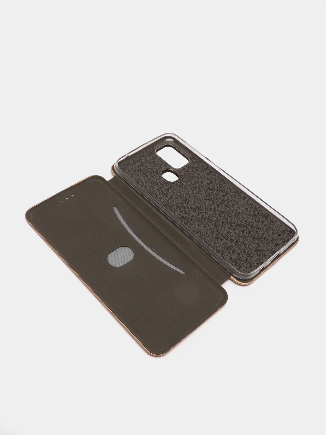 Золотой чехол книжка Samsung M31 / Samsung M21