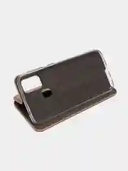 Золотой чехол книжка Samsung M31 / Samsung M21