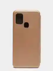 Золотой чехол книжка Samsung M31 / Samsung M21