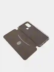 Серый металлик чехол-книжка Huawei Honor 9A