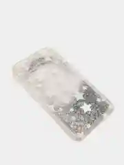 Сиреневый чехол XIAOMI POCO X5 PRO защитой камеры и карманом для пластиковой карты