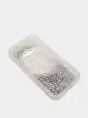 Сиреневый чехол XIAOMI POCO X5 PRO защитой камеры и карманом для пластиковой карты