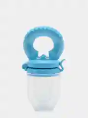 Голубой ниблер Baby Land для введения прикорма с 3-мя силиконовыми насадками