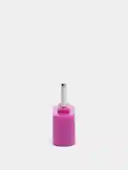 Пурпурный переходник OTG  USB - MicroUSB