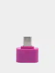 Пурпурный переходник OTG  USB - MicroUSB