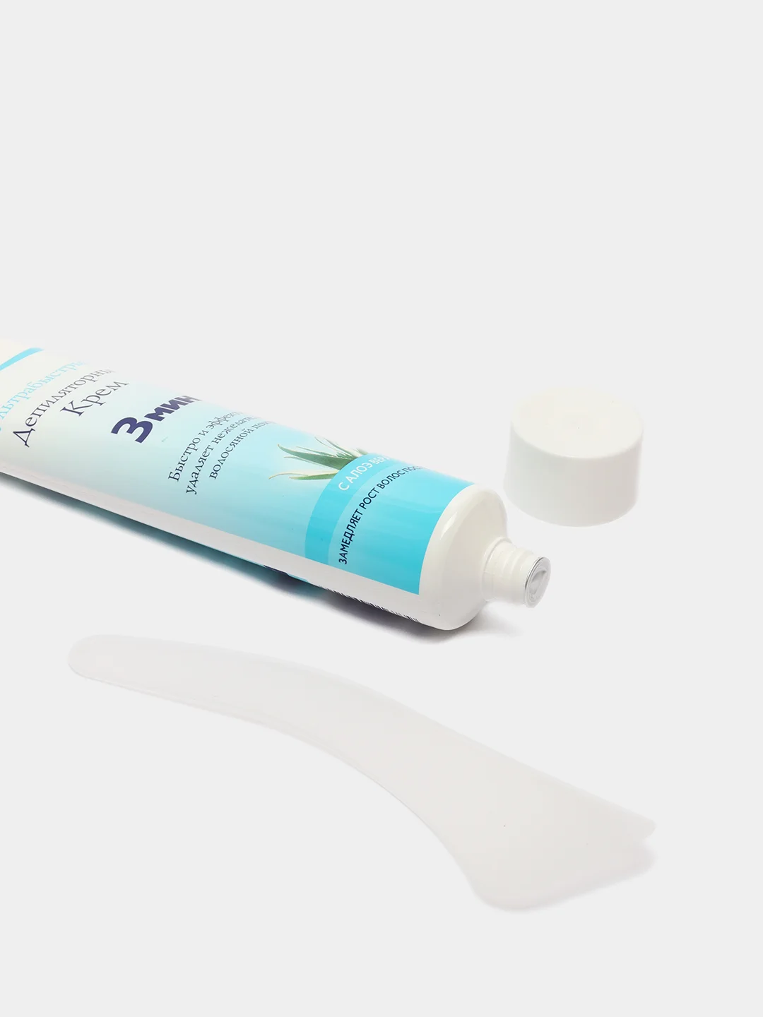 Eveline Cosmetics Крем для депиляции УЛЬТРА БЫСТРЫЙ 3 мин. с экстрактом Алоэ Вера, 125мл