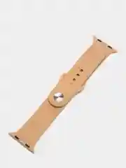 Карамельный силиконовый ремешок для Apple Watch 4, 5, 6, 7, 8, SE на 38/42/40/44/41/45