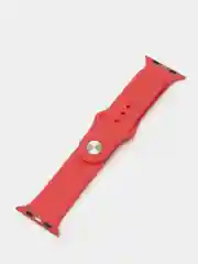 Коралловый силиконовый ремешок для Apple Watch 4, 5, 6, 7, 8, SE на 38/42/40/44/41/45