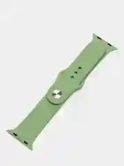 Мятный силиконовый ремешок для Apple Watch 4, 5, 6, 7, 8, SE на 38/42/40/44/41/45